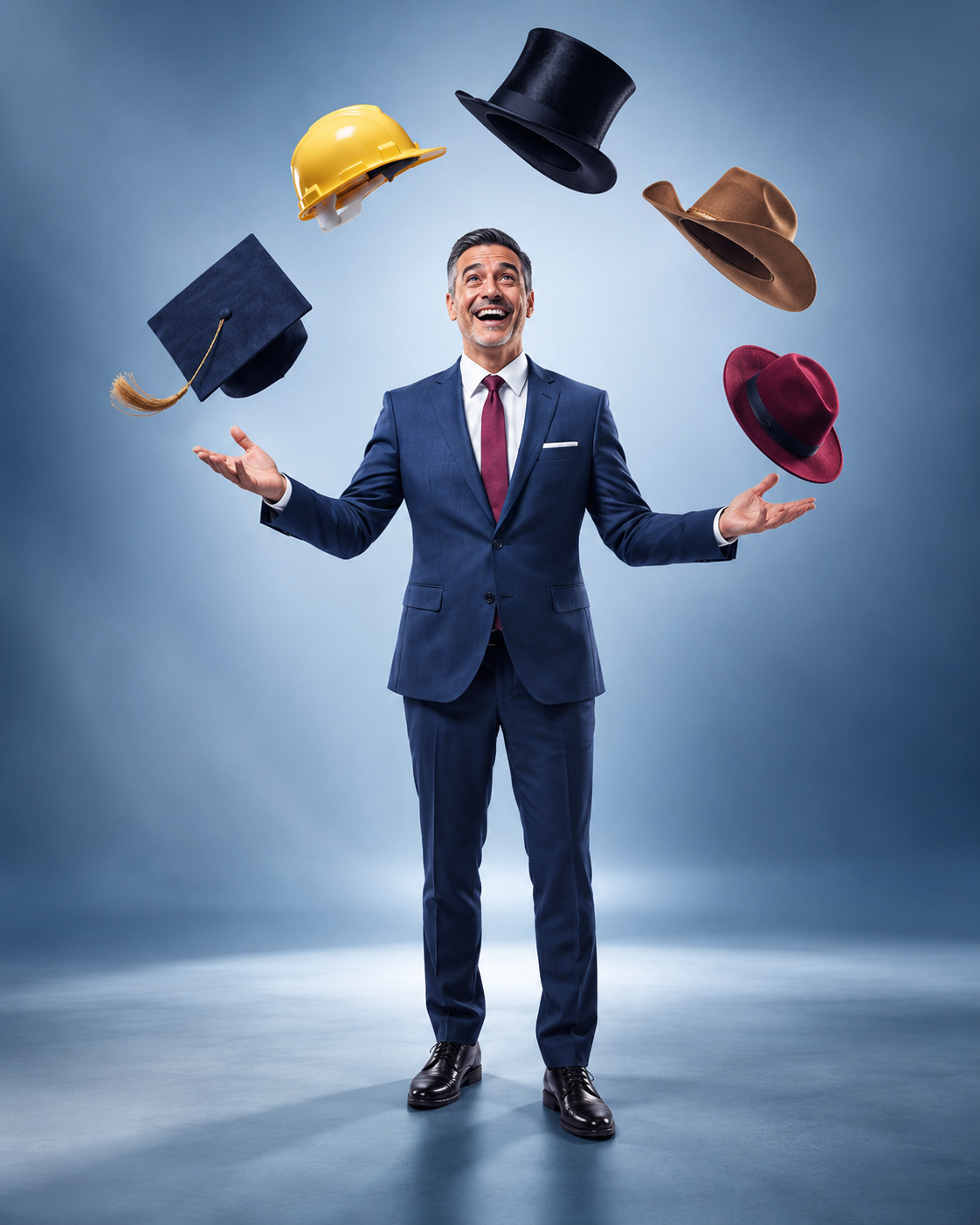 Los cinco sombreros del empresario